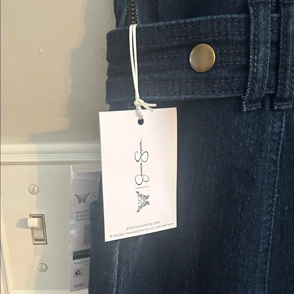 Jessica Simpson Dark Blue Denim Dress - Picture 7 of 7